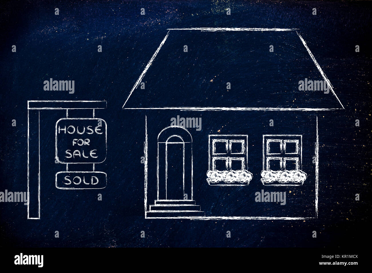 real estate market, funny house sold Stock Photo - Alamy real estate market, funny house sold Stock Photo - Alamy