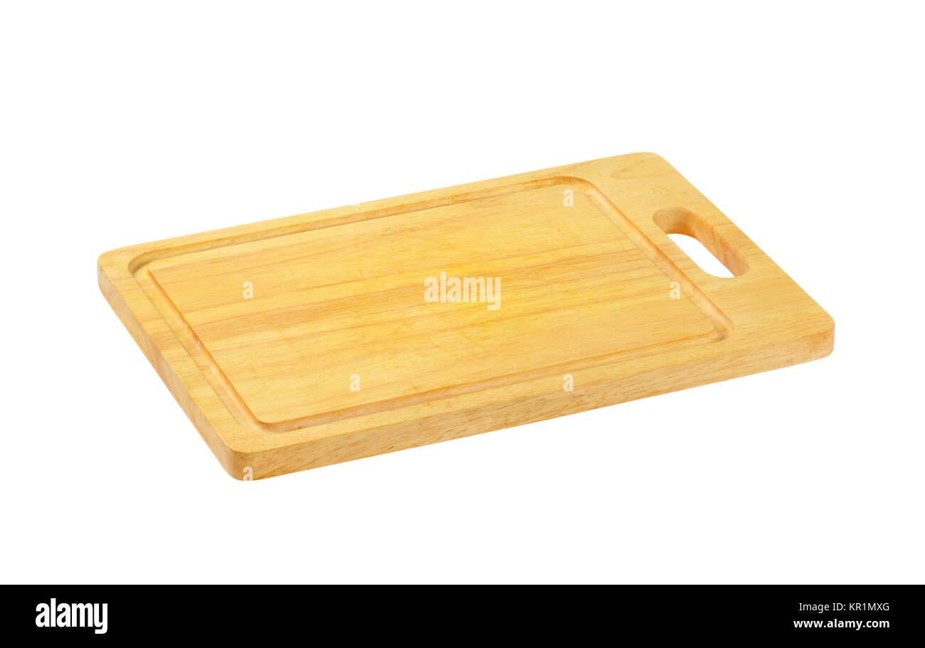 Cutting board with groove Stock Photo Alamy