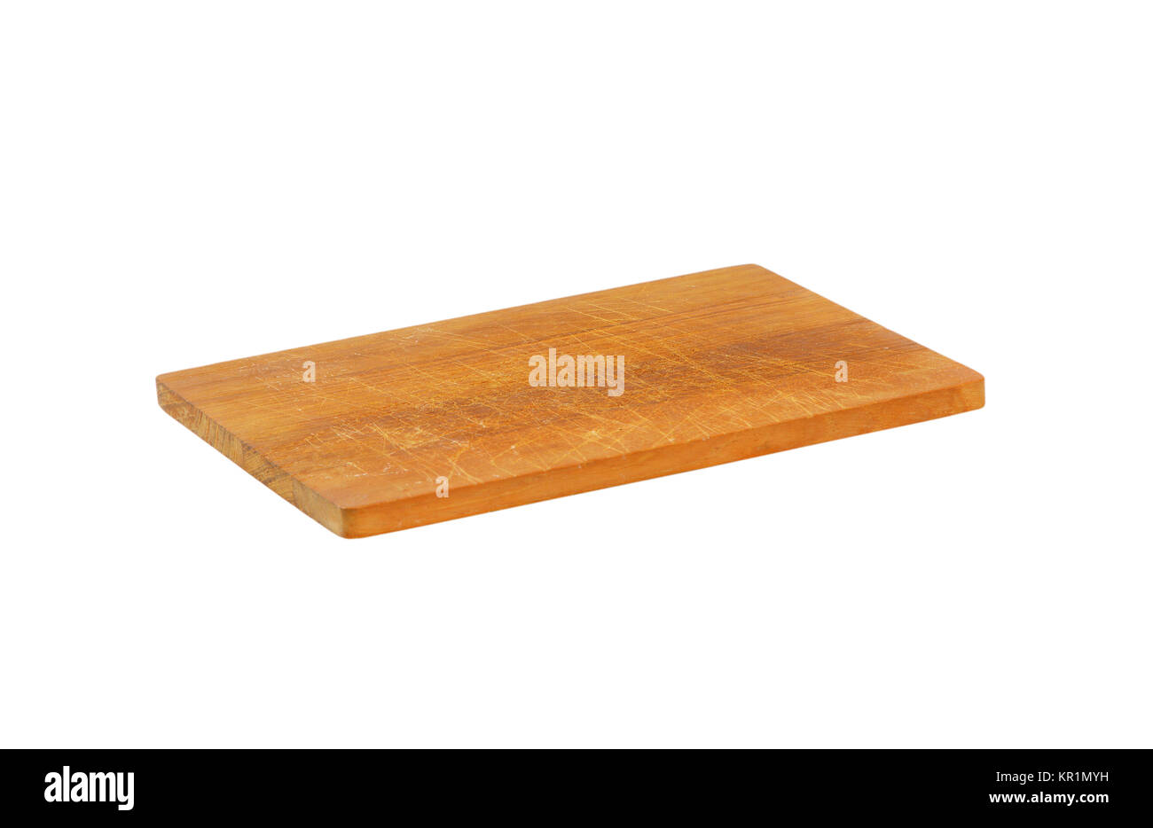Scratched cutting board Stock Photo Alamy