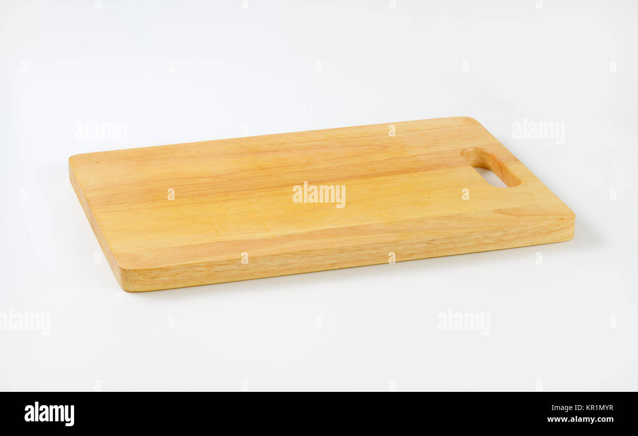 Smooth cutting board Stock Photo Alamy