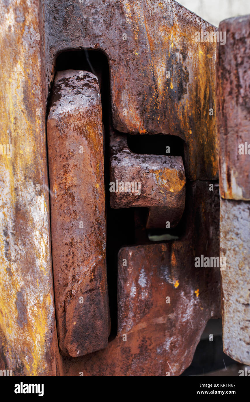 Industrial parts of railway carriage Stock Photo Alamy
