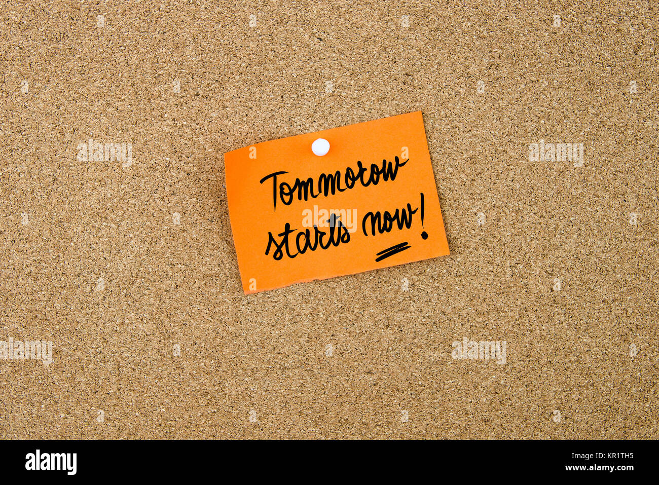 Business message tomorrow written hi-res stock photography and images ...