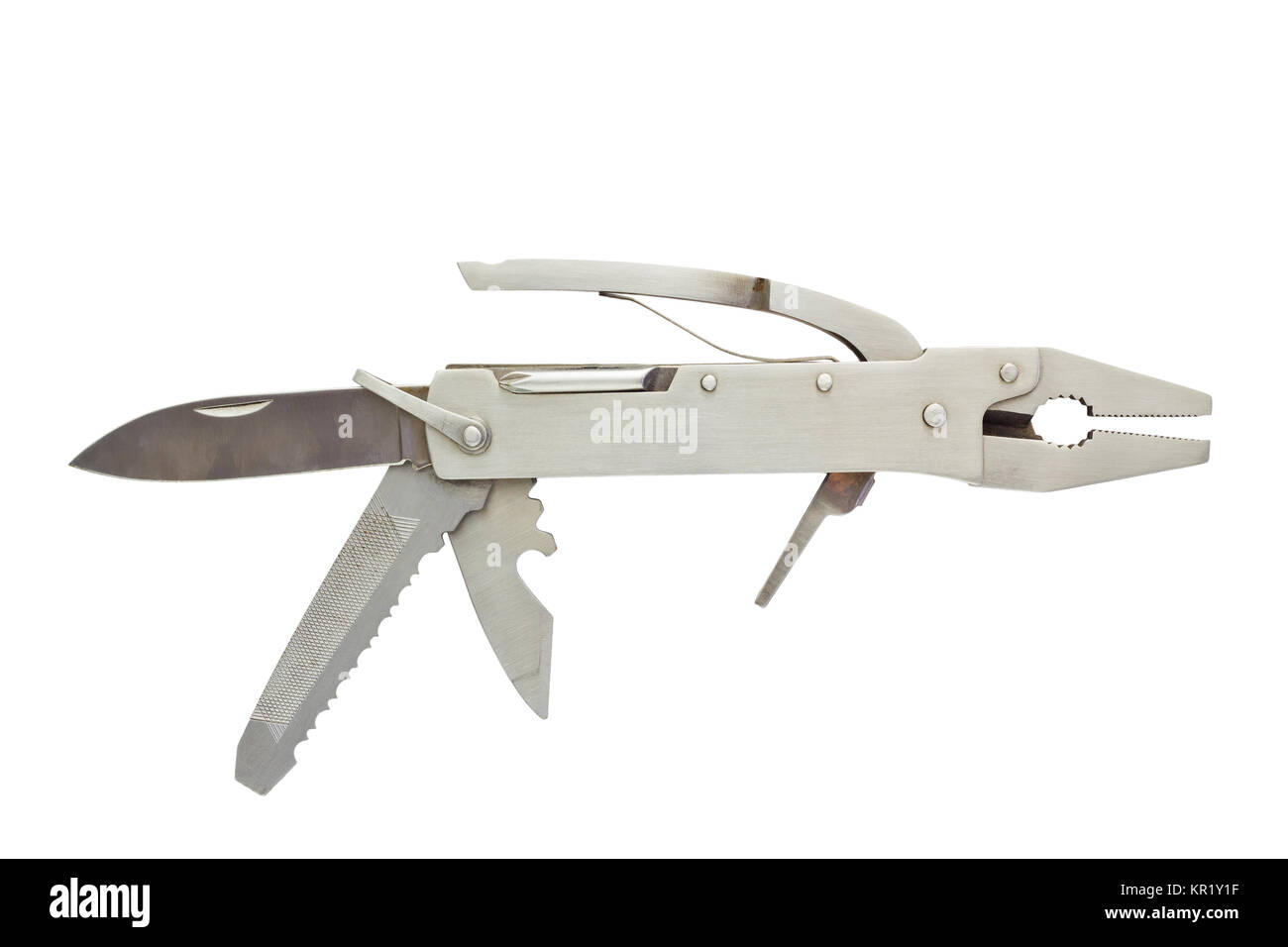 Pocket Knife Tools Stock Photo Alamy