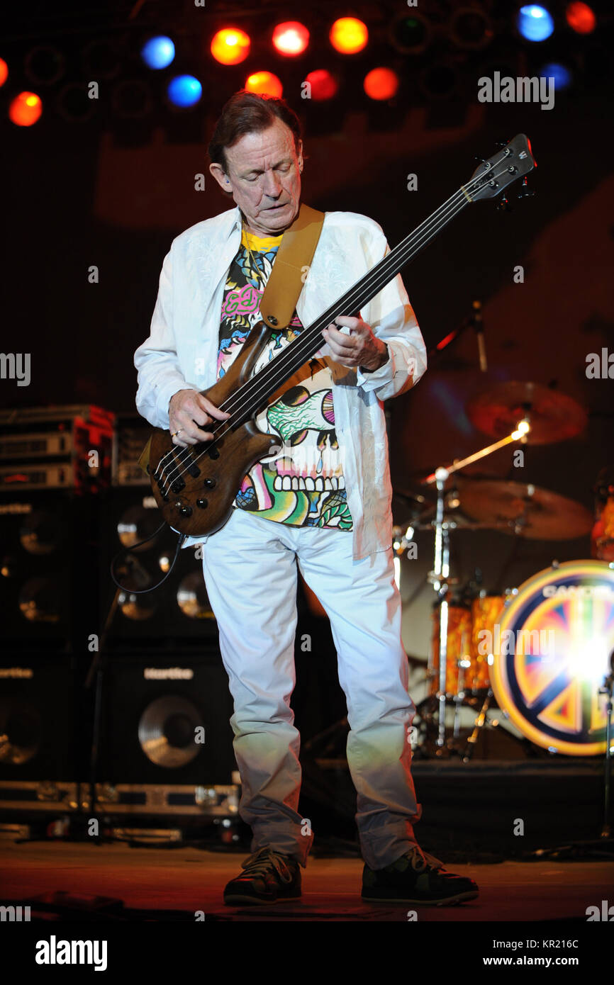 POMPANO BEACH, FL - AUGUST 10: Jack Bruce, bassist from 1960s band ...