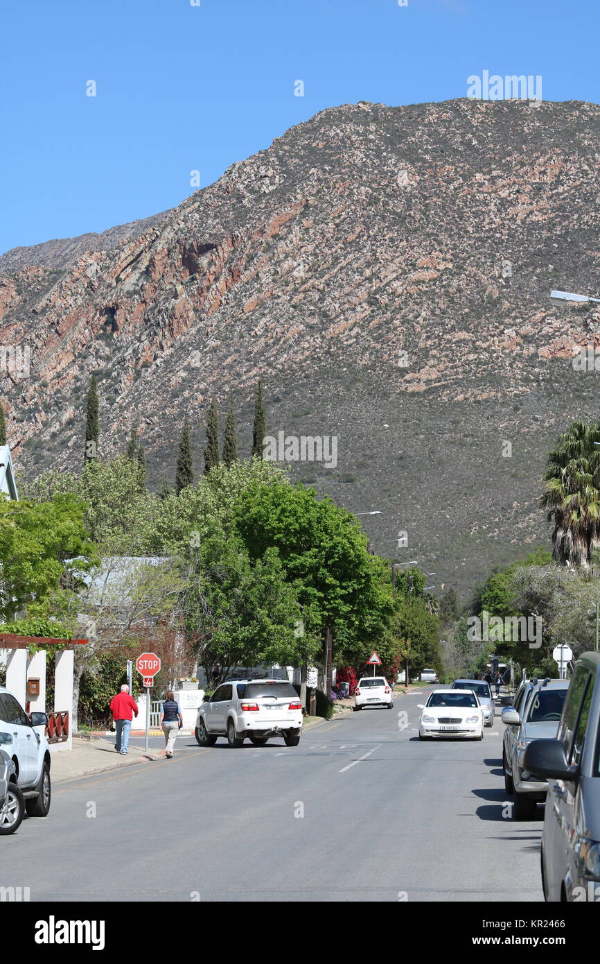 Montagu Western Cape Stock Photo