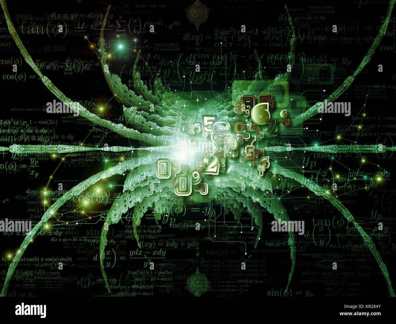 Advance of Math Design Stock Photo - Alamy