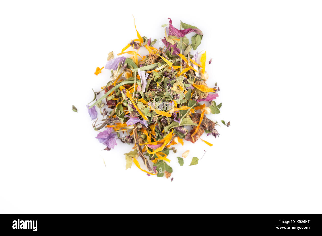 Dried herbal tea leaves Stock Photo Alamy