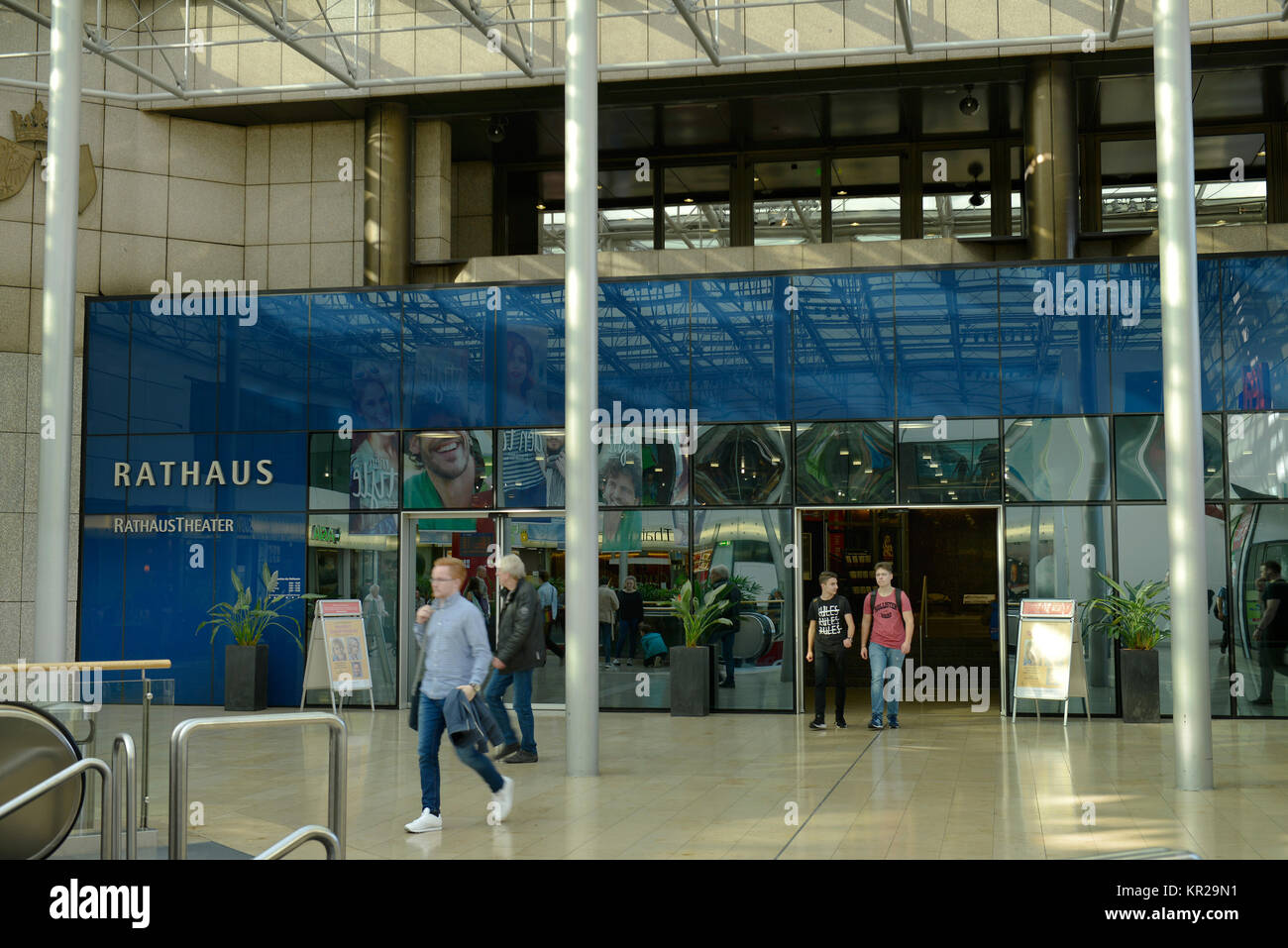 City hall, on the place Porsche, food, North RhineWestphalia, Germany