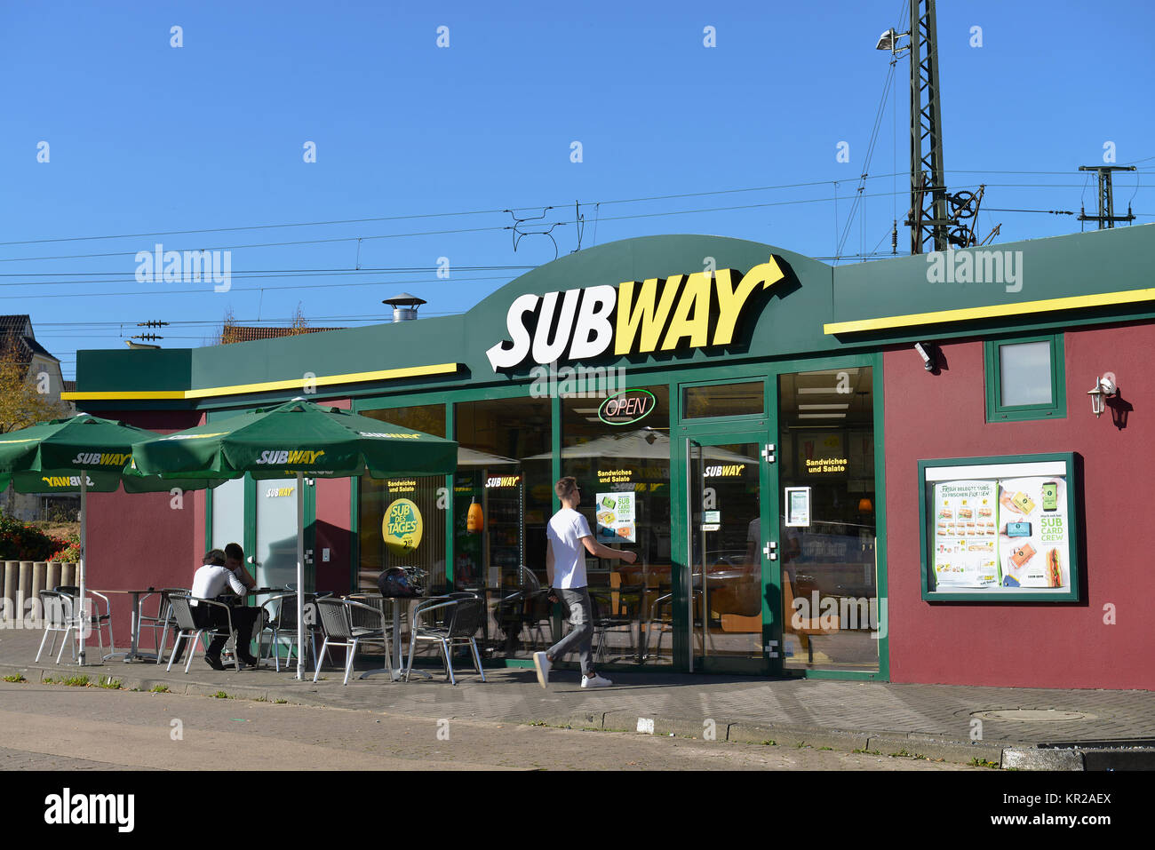 Subway, Wittekindstrasse, Herford, North Rhine-Westphalia, Germany, Nordrhein-Westfalen, Deutschland Stock Photo