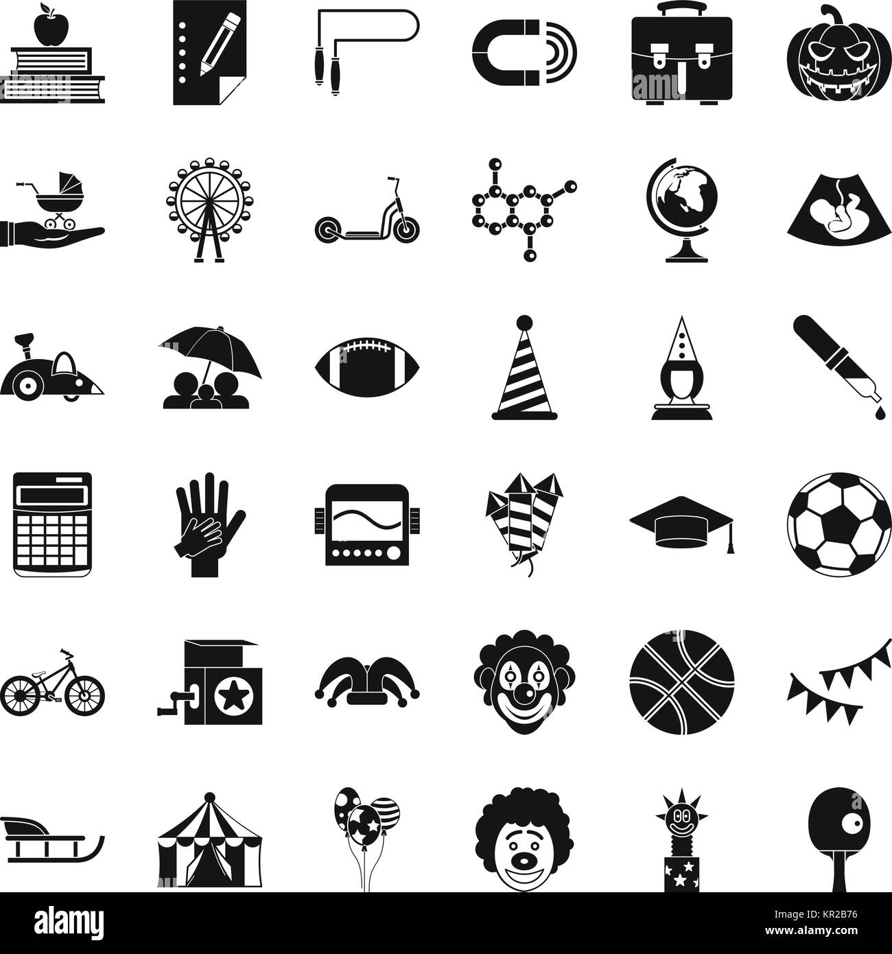 Helpdesk icons set, simple style Stock Vector Image & Art - Alamy