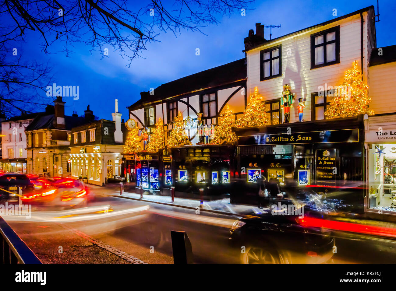 Tunbridge Wells G Collins and Sons Independent Jewellers with Royal