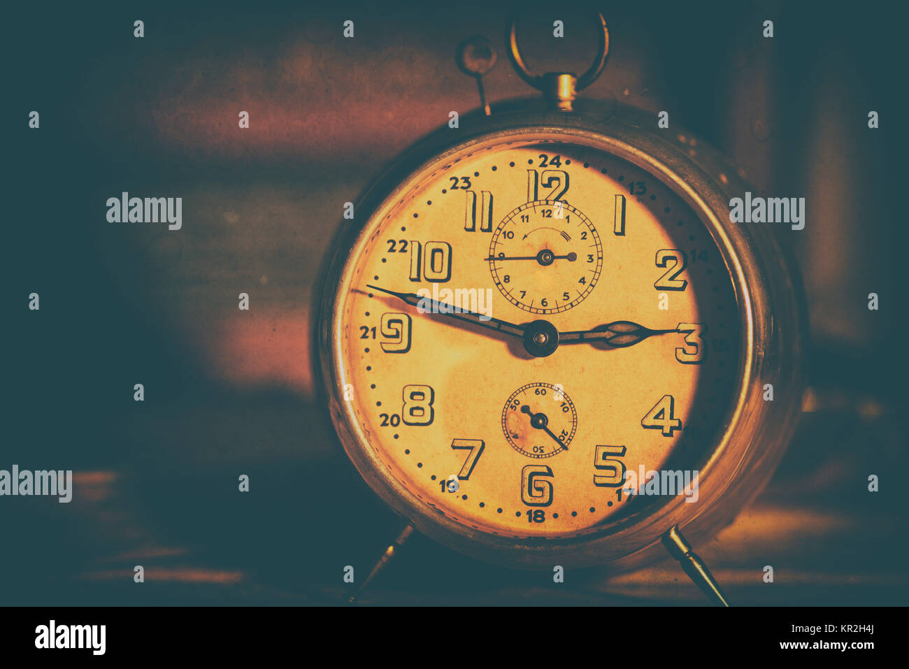 old alarm clock Stock Photo Alamy