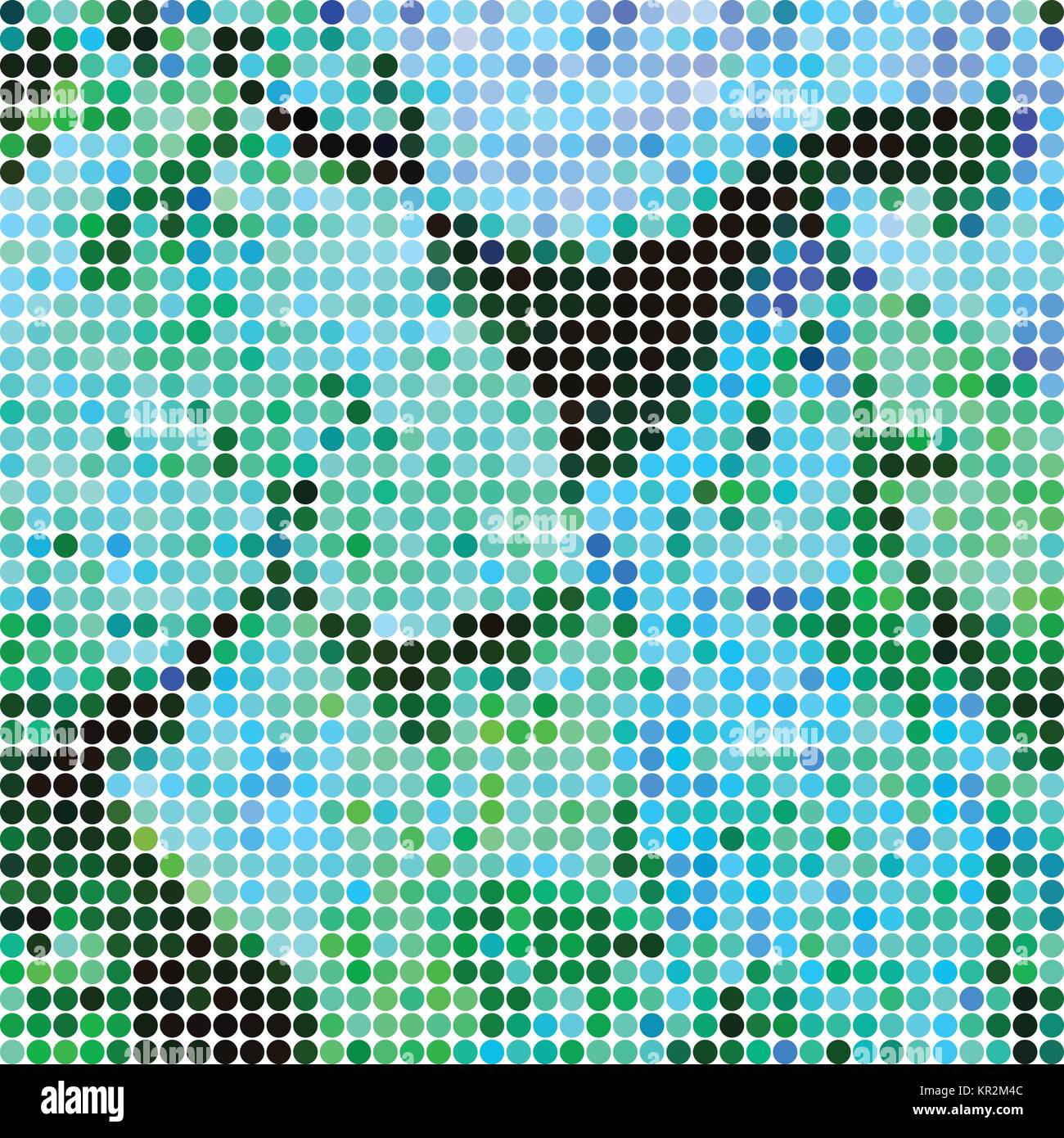 abstract vector colored round dots background Stock Vector Image & Art ...