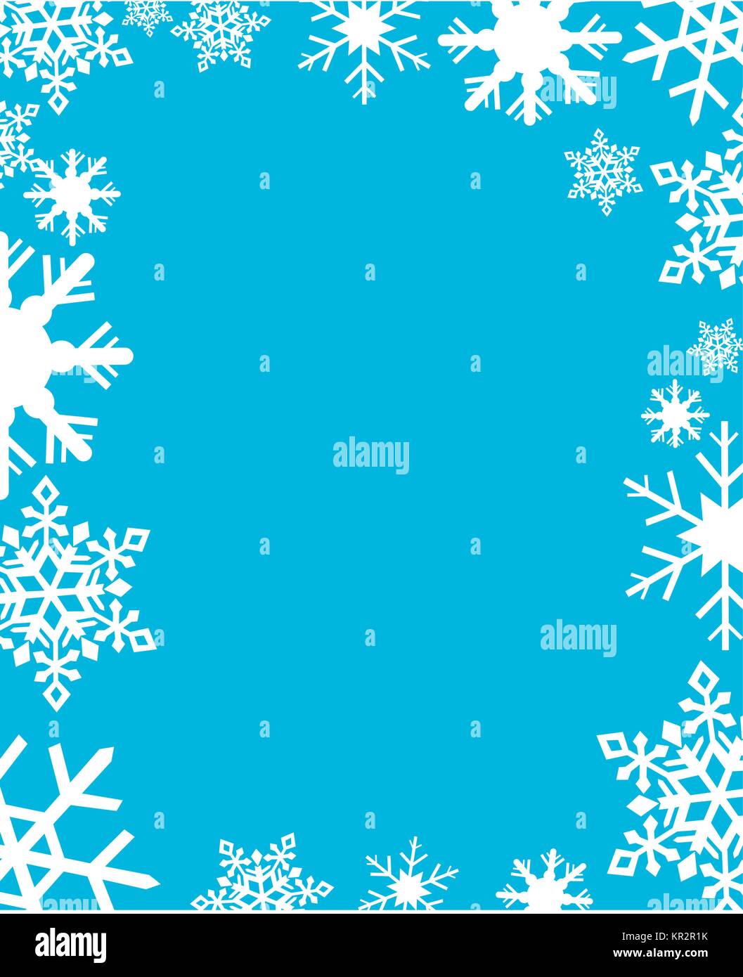 snowflakes vector illustration Stock Vector Image & Art - Alamy