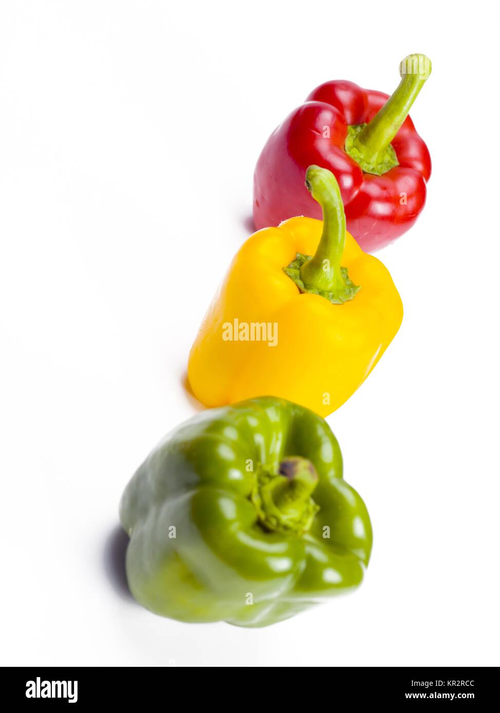 red yellow and green peppers Stock Photo - Alamy