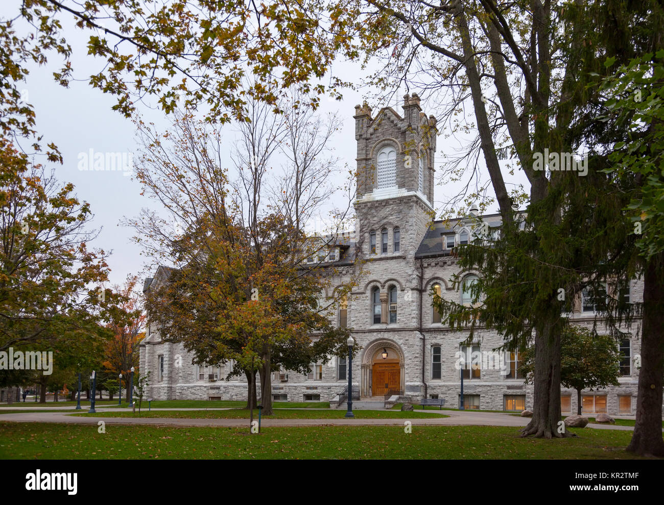 Theological Hall at Queen's University at Kingston in Kingston, Ontario, Canada. Stock Photo