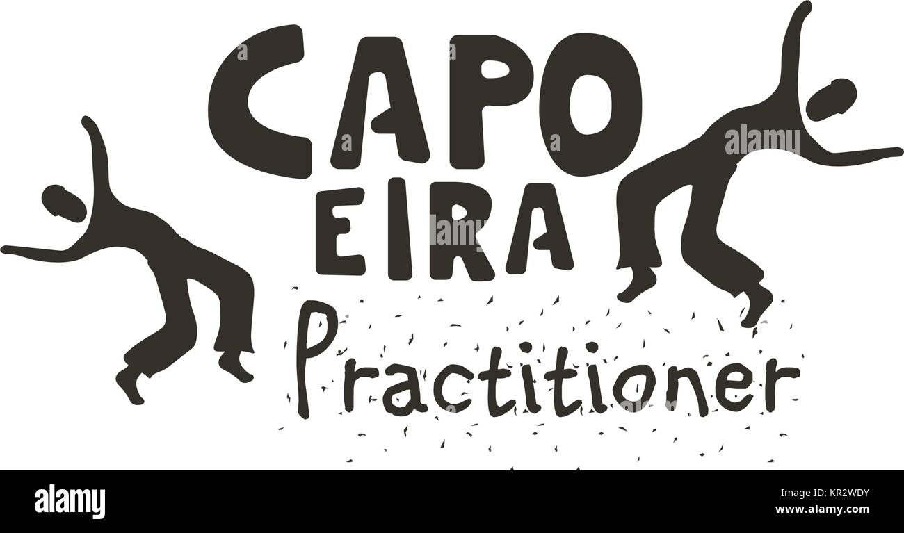 Capoeira fighting dance Stock Vector Image & Art Alamy