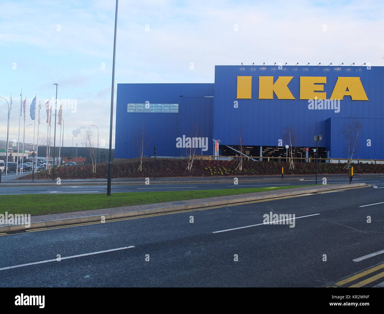 Exterior of new Ikea store in Sheffield, opened in 2017 Stock Photo Alamy