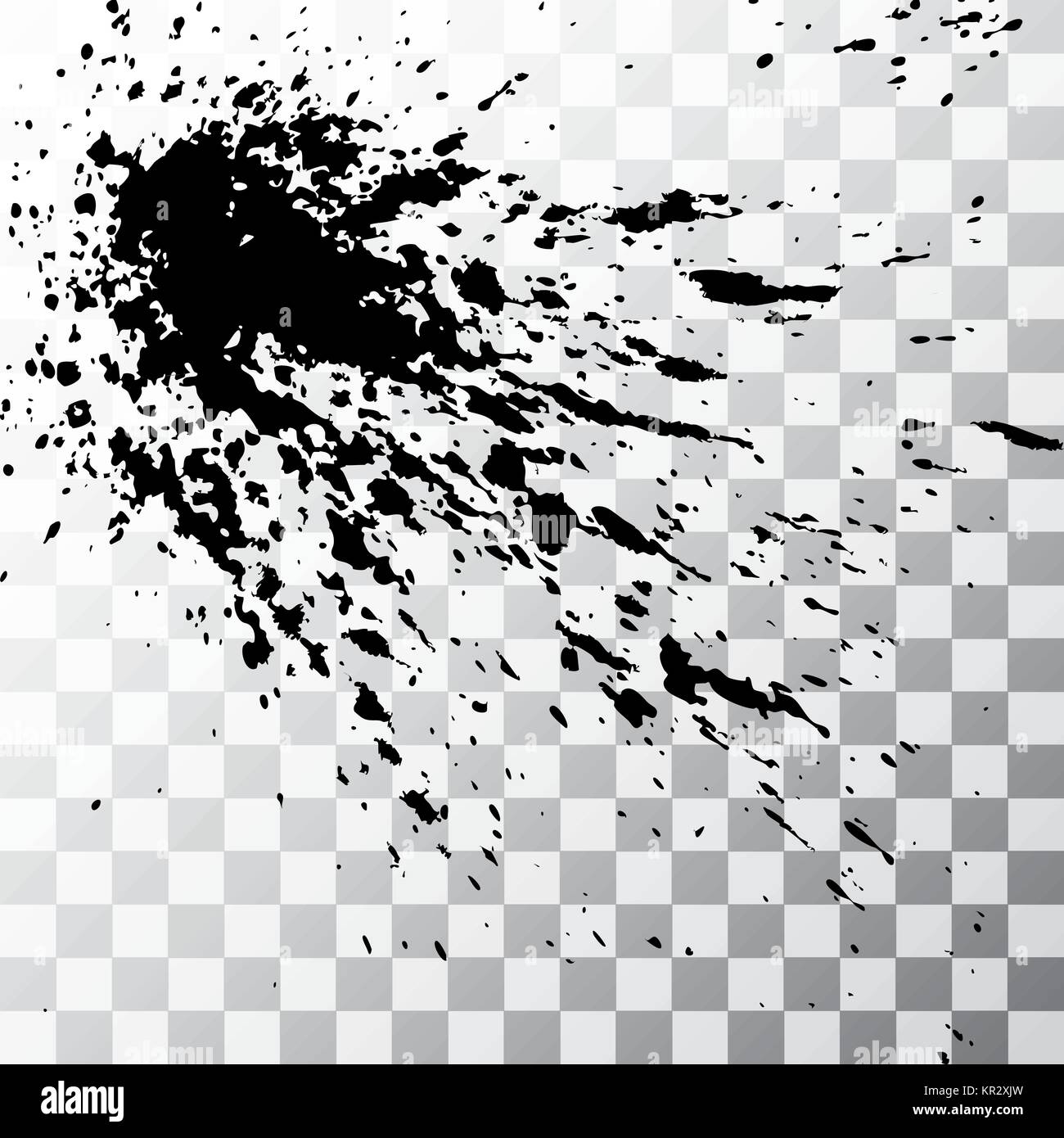 Black Ink Paint Explosion Splatter Artistic Cover Design Sketch Stock Vector Image Art Alamy