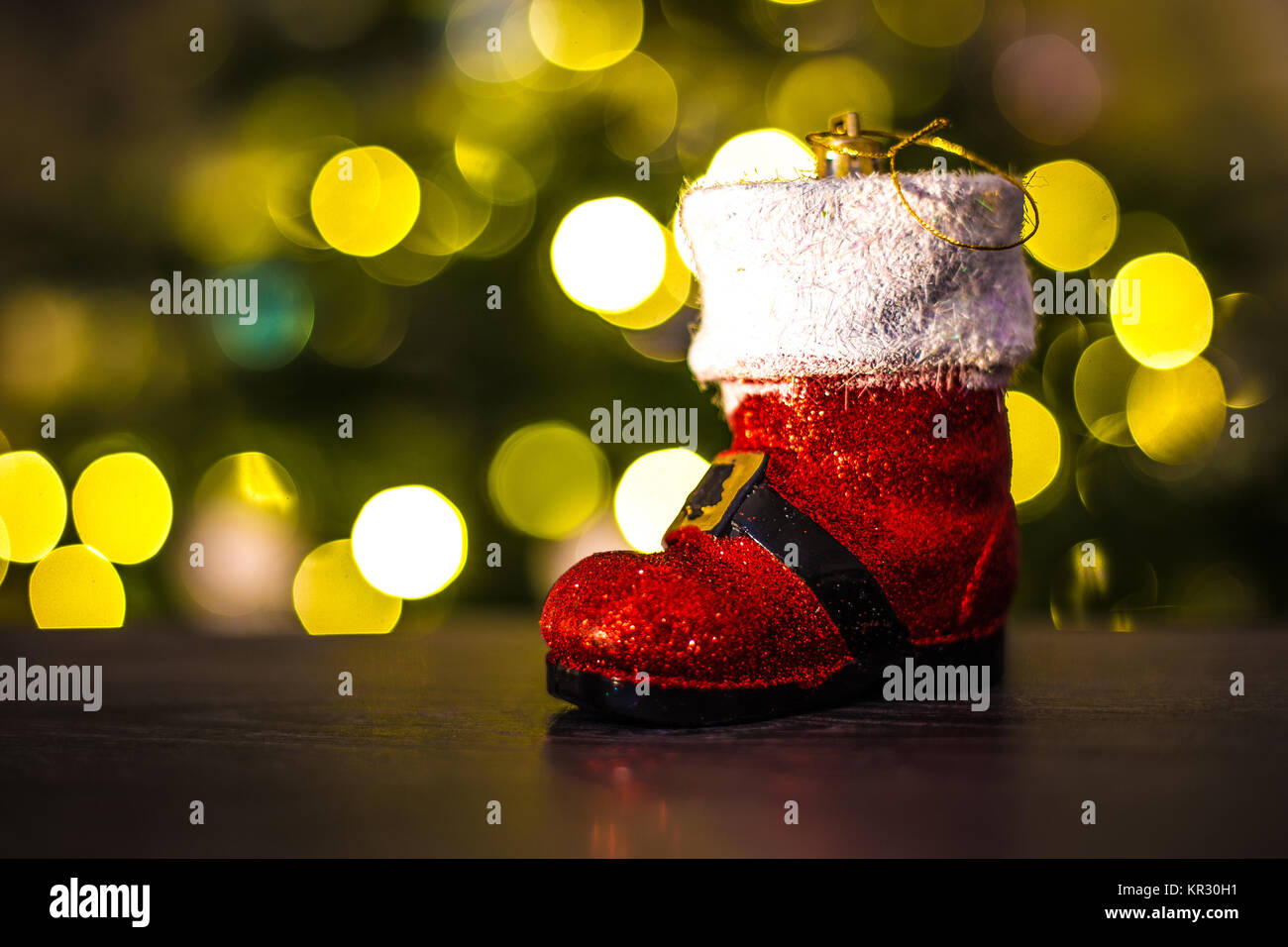 Santa boot hi res stock photography and images Alamy