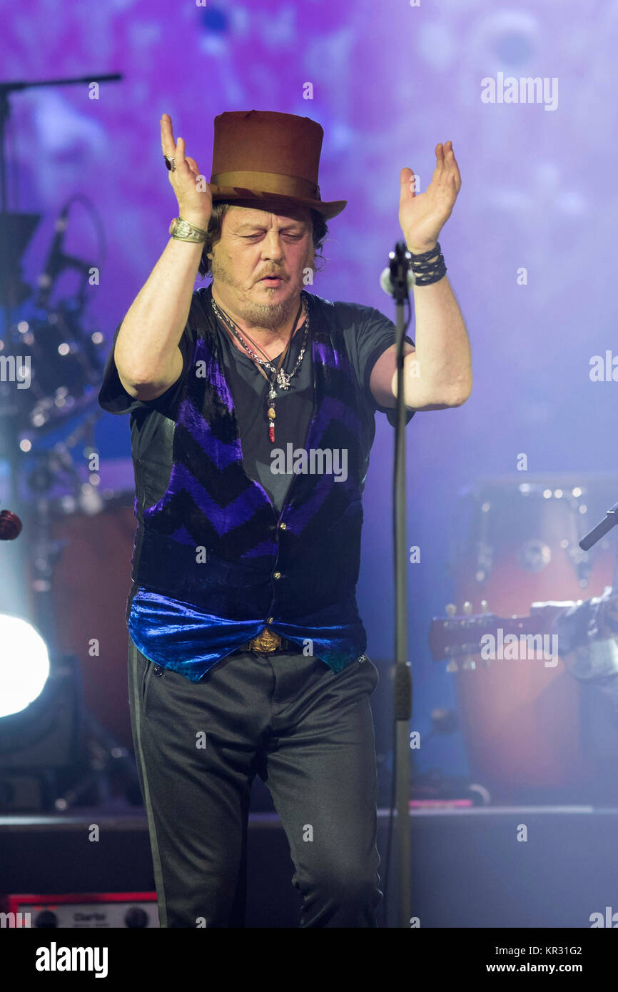 Singer Zucchero on stage, in concert at Monte Carlo Sporting Summer Festival on 2017/08/01 Stock Photo
