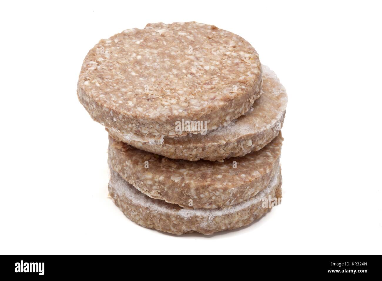 Stacked frozen hamburger patties hi-res stock photography and images ...