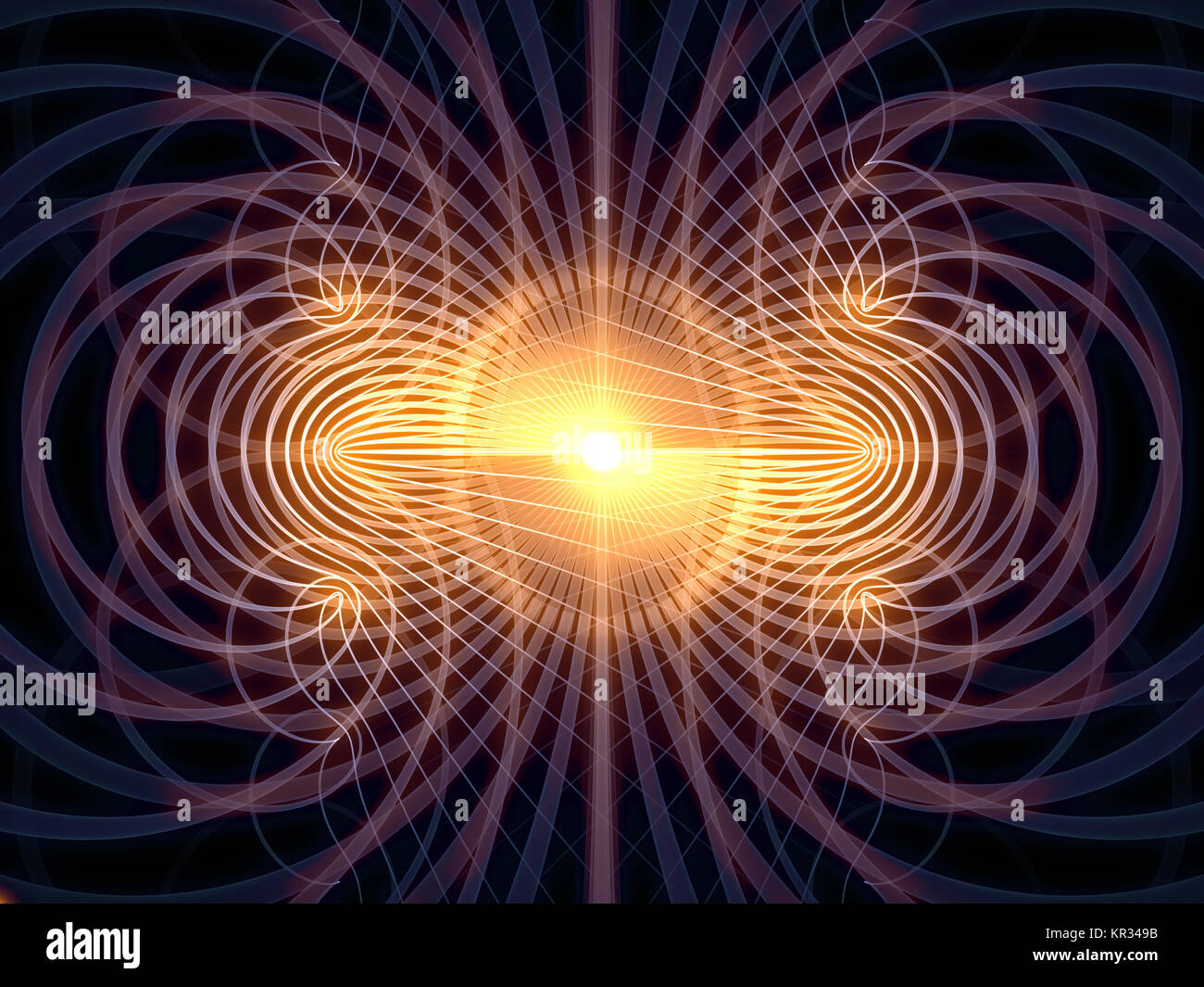 Grid Lines Propagation Stock Photo - Alamy
