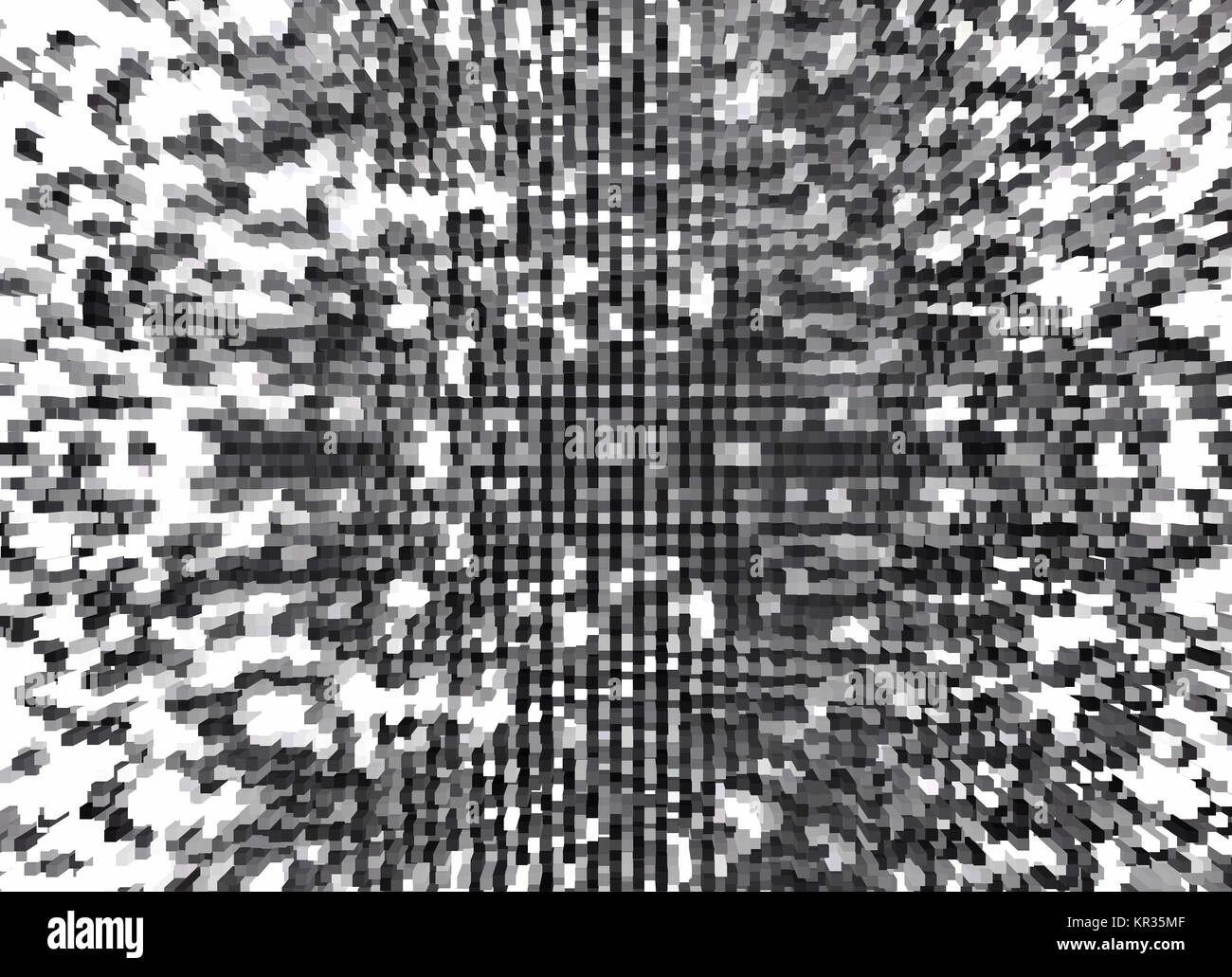 Black and white 3d shapes hi-res stock photography and images - Alamy