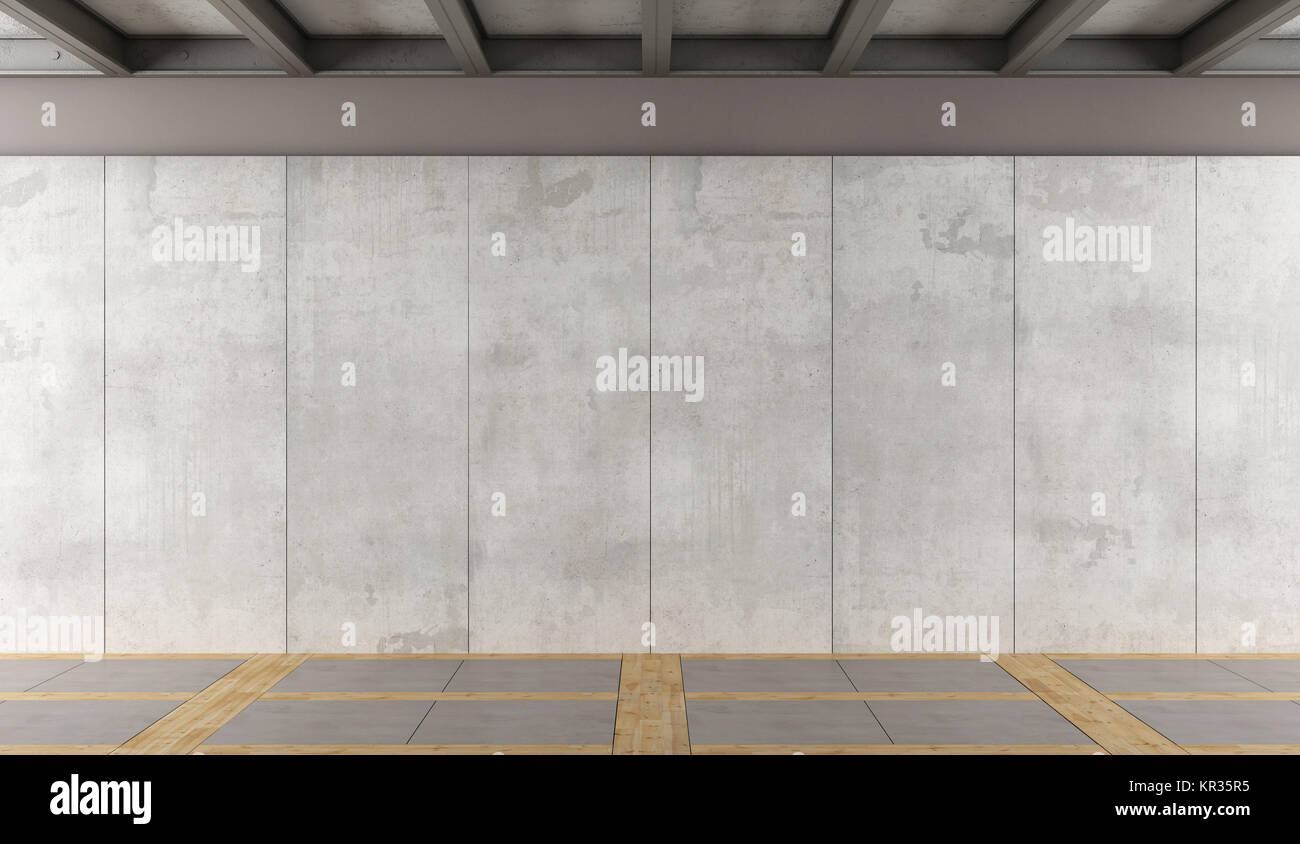 Empty Room In Industrial Style Stock Photo 169100825 Alamy