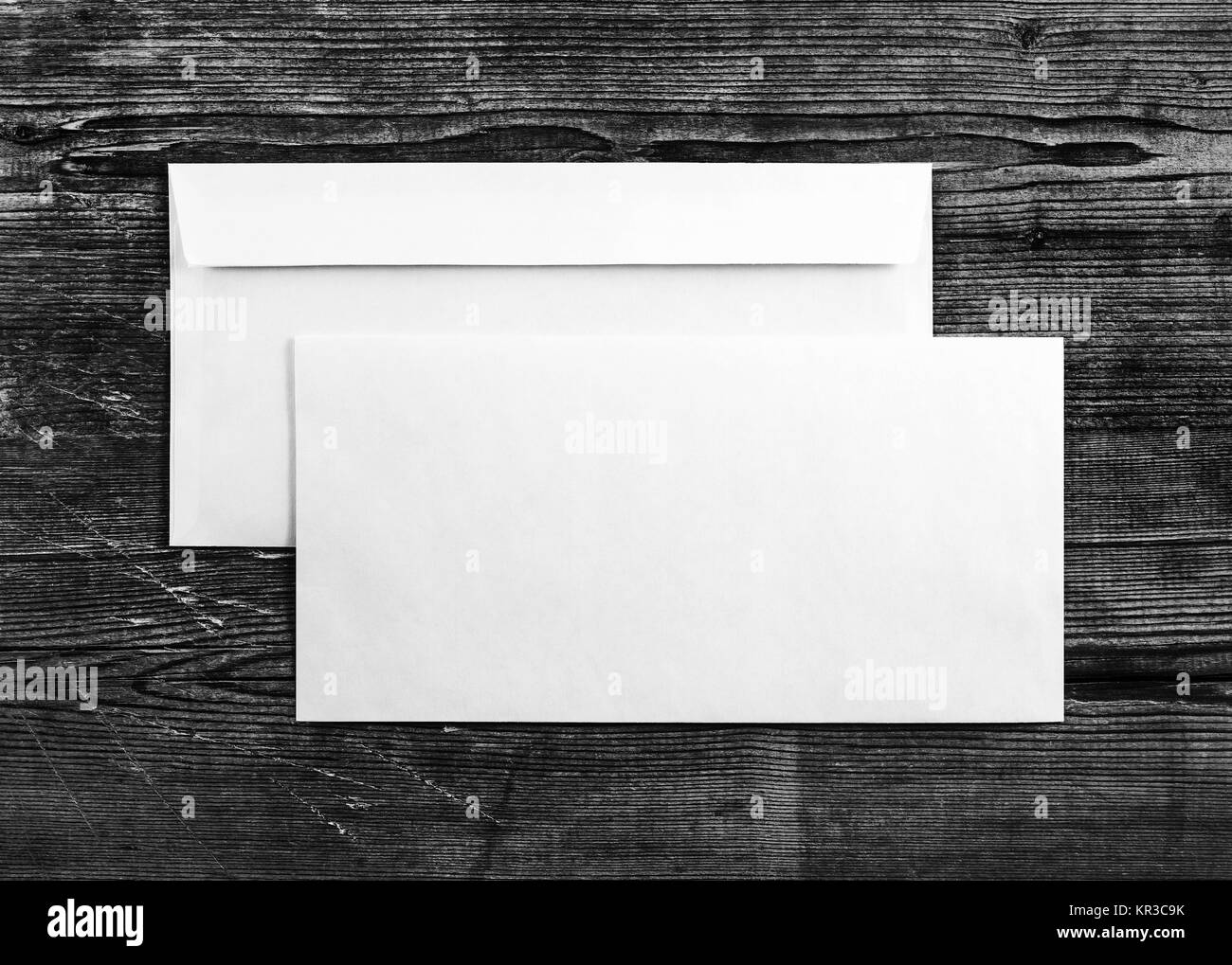 Two paper envelopes Stock Photo Alamy