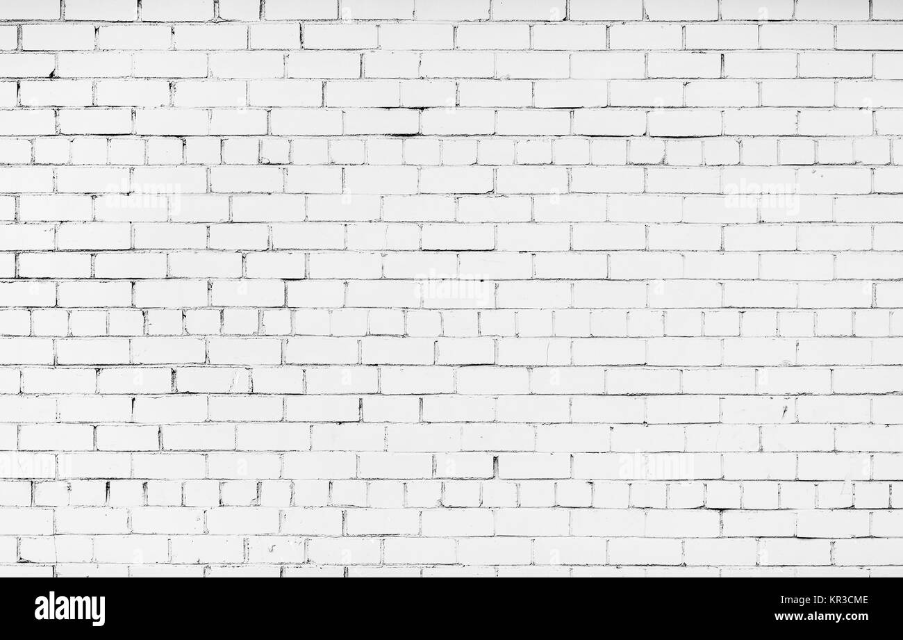 White brick wall Stock Photo - Alamy