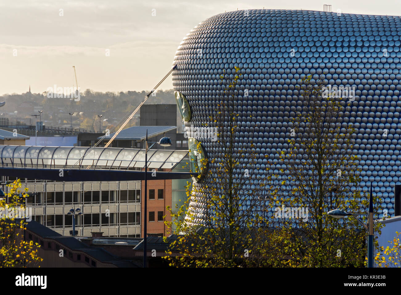 The Selfridges department store building (designed by Future Systems, 2003), at the Bullring, Birmingham, England, UK Stock Photo