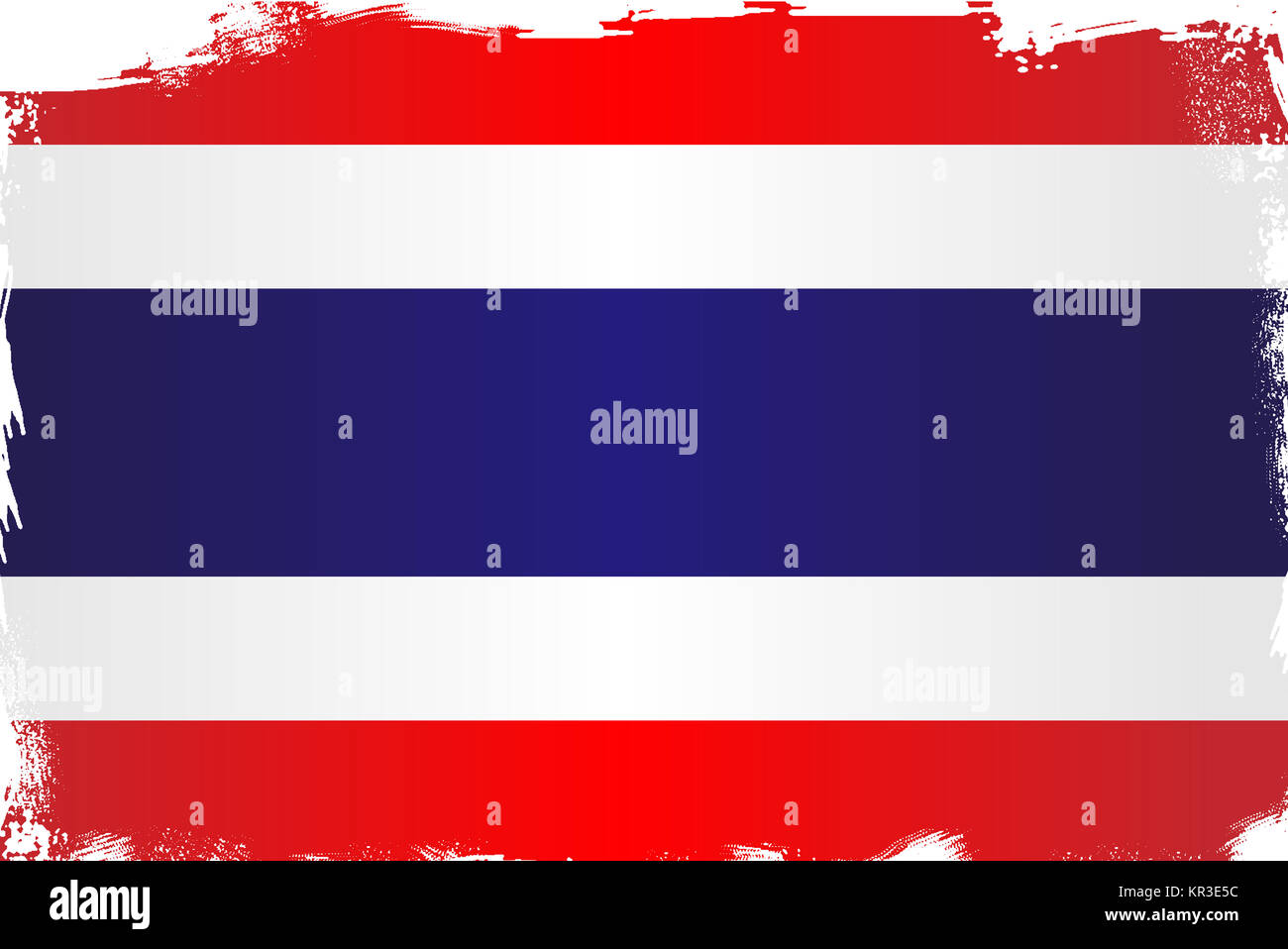 Flag Of Thailand Stock Photo - Alamy