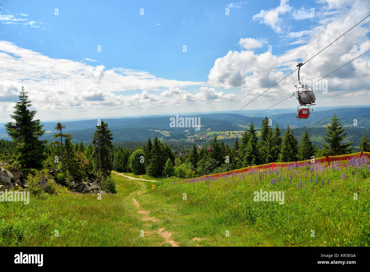 ochsenkopf in fichtelgebirge Stock Photo - Alamy