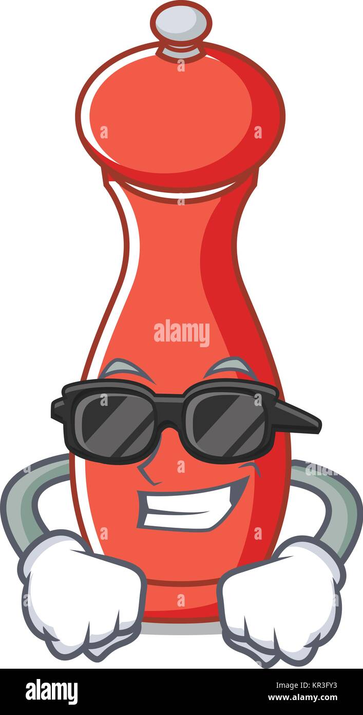 Super cool pepper mill character cartoon Stock Vector Image & Art Alamy