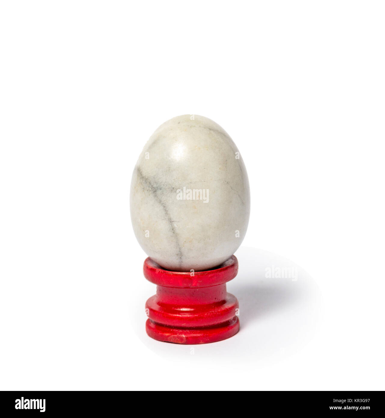 Onyx egg on a white background Stock Photo - Alamy