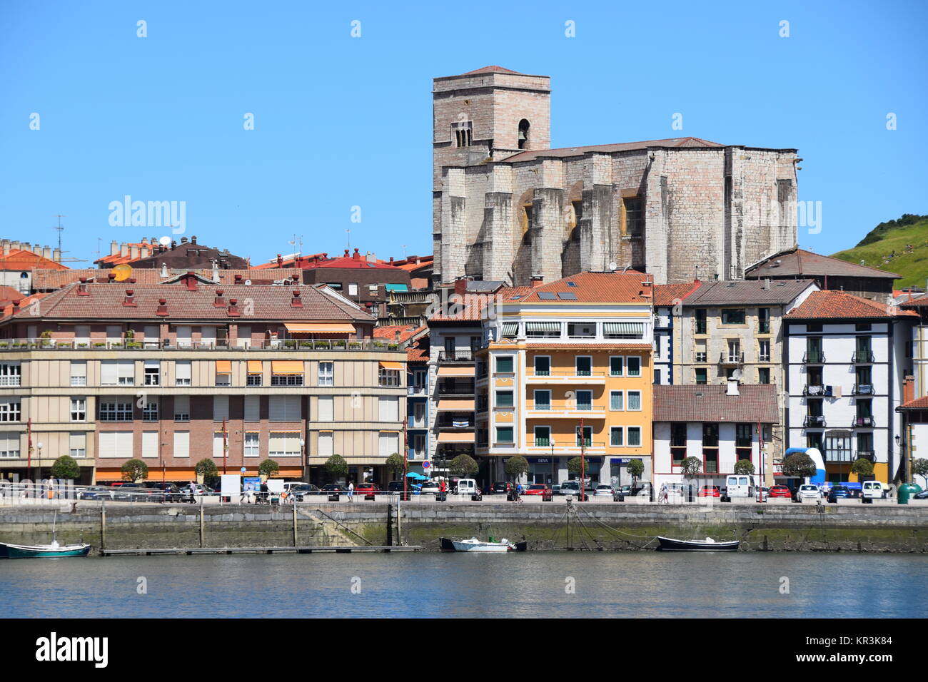 harborside zumaia Stock Photo