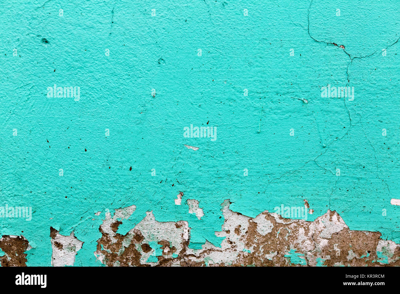 Turquoise paint background Stock Photo - Alamy
