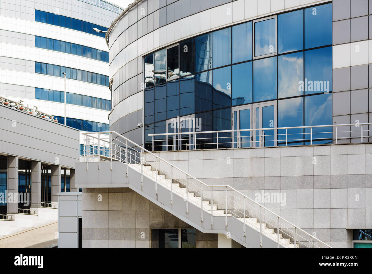 Modern Industrial Buildings Stock Photo Alamy