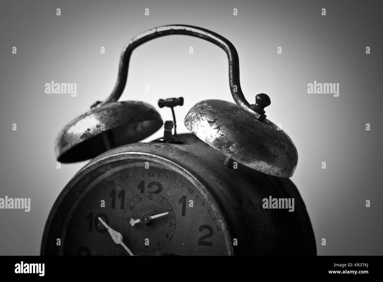 Old clock is ticking Stock Photo - Alamy