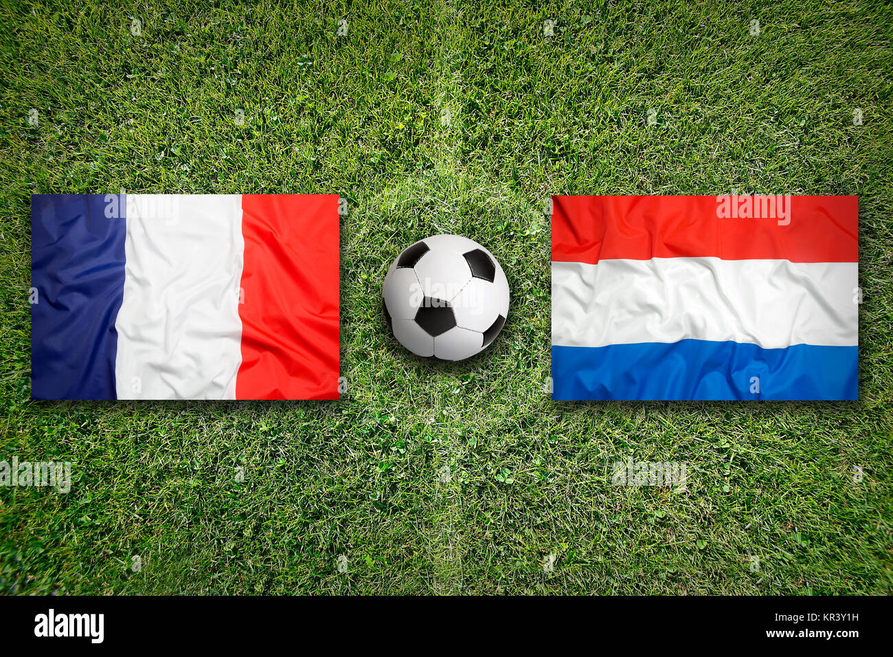 France vs netherlands flags on hi-res stock photography and images - Alamy