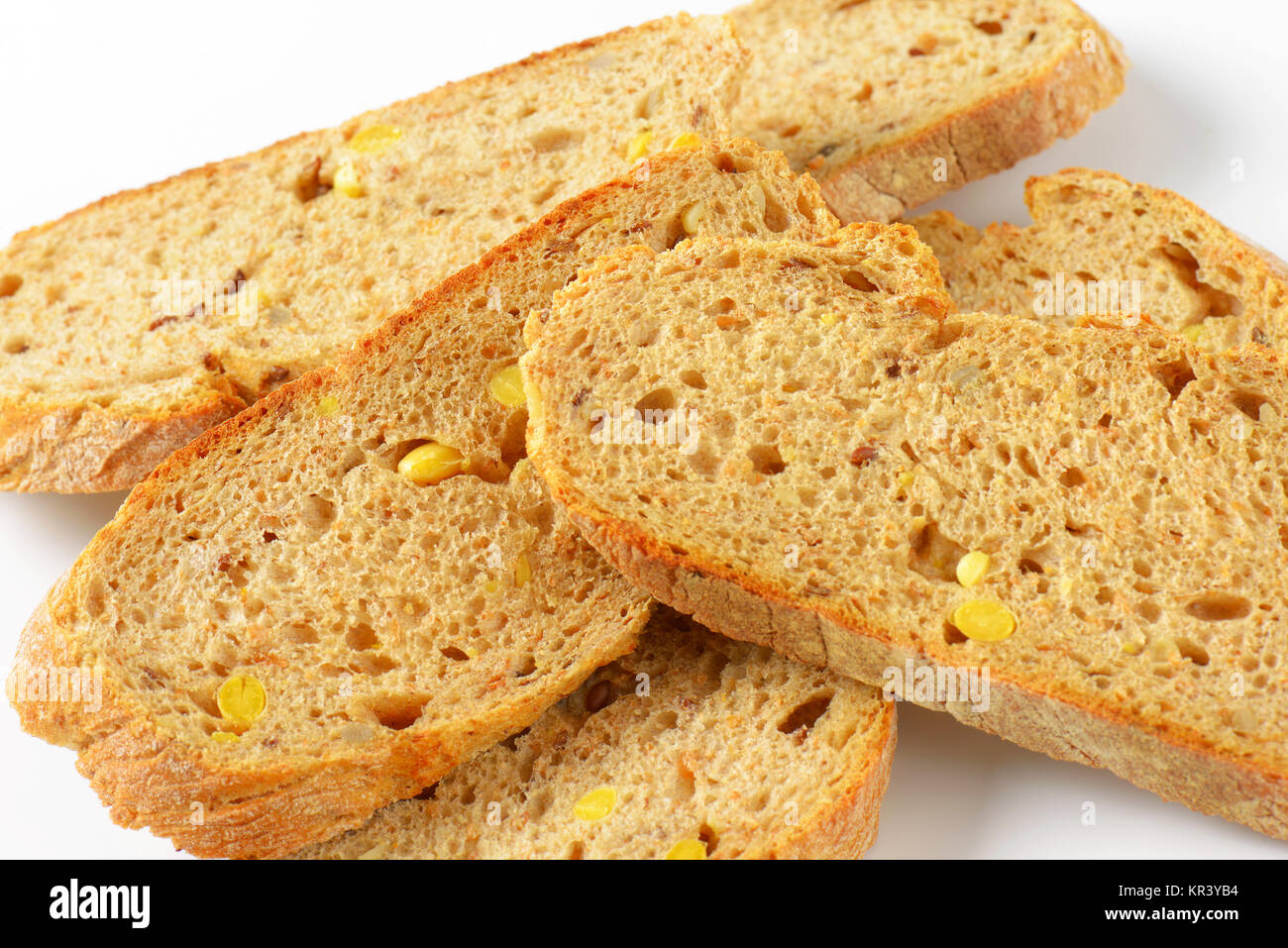 sliced whole grain bread Stock Photo Alamy