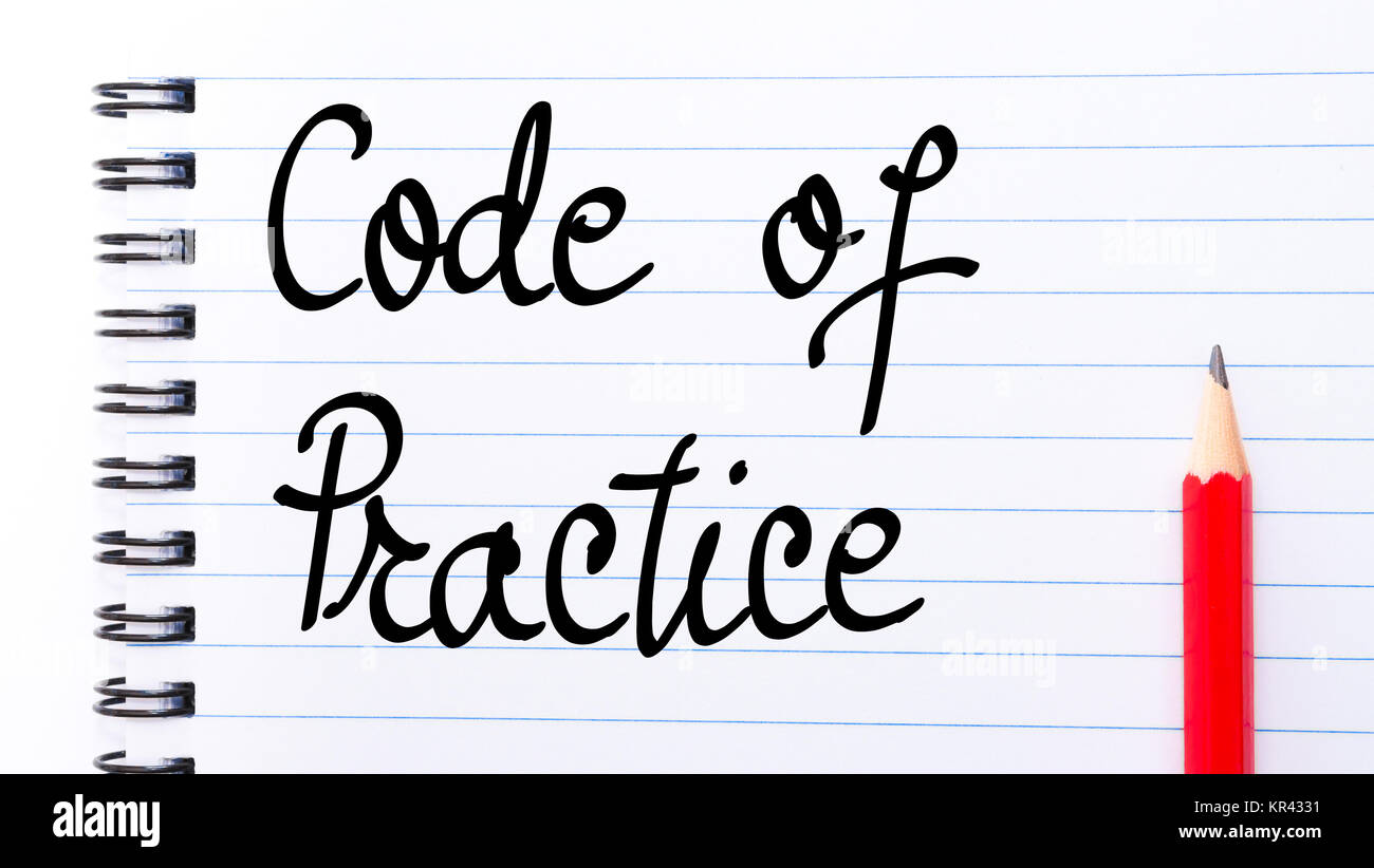 Code of practice hi-res stock photography and images - Alamy