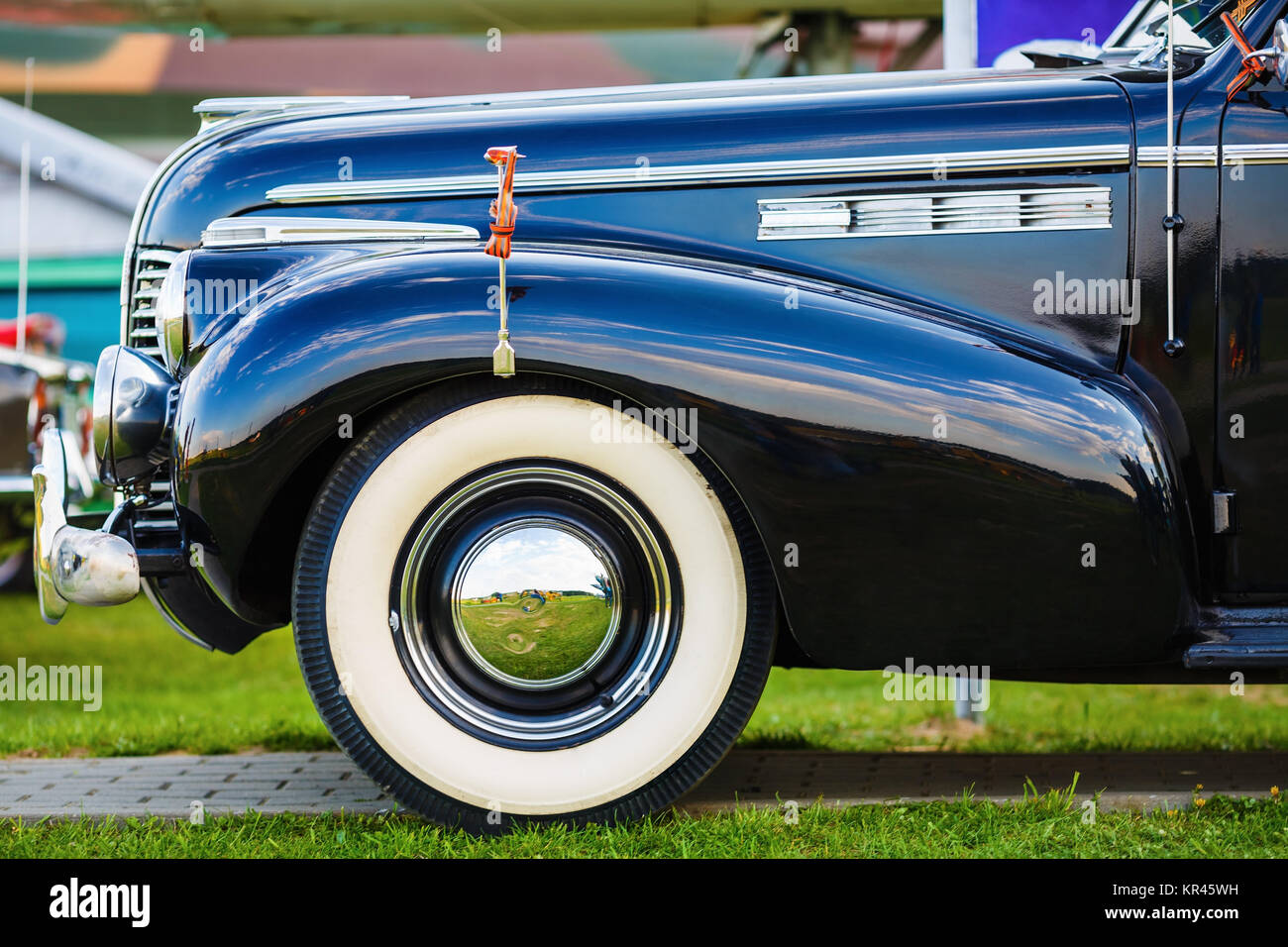 Vintage black car Stock Photo - Alamy
