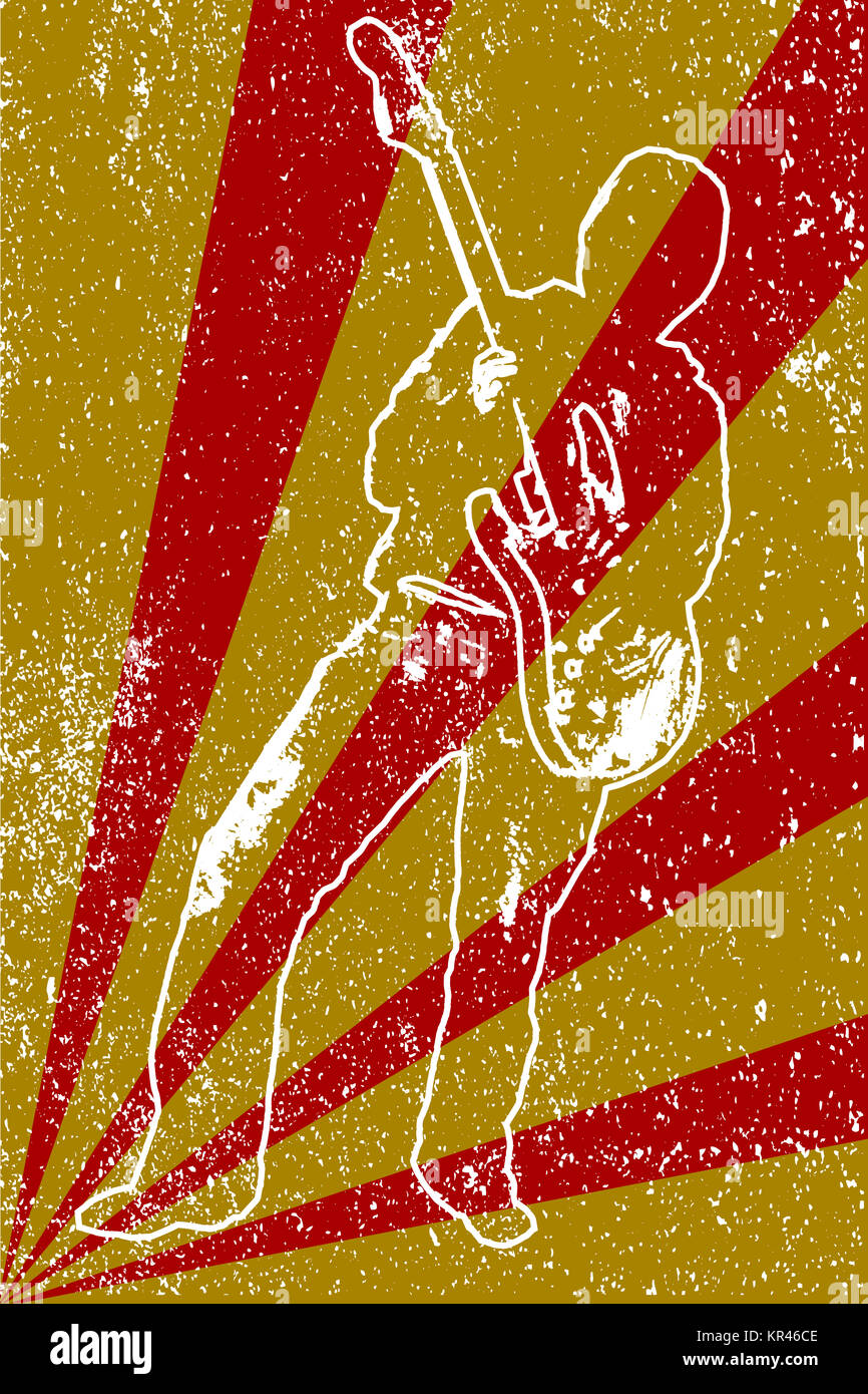 Band Poster Background Stock Photo Alamy