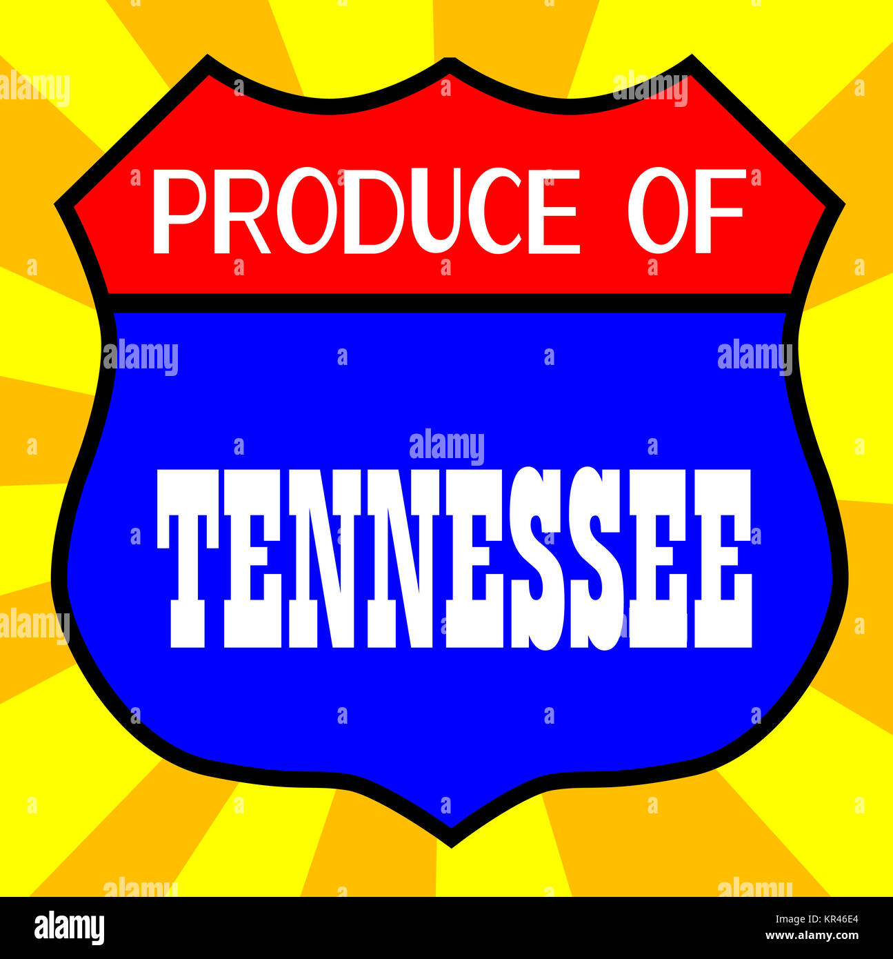 Produce Of Tennessee Stock Photo Alamy