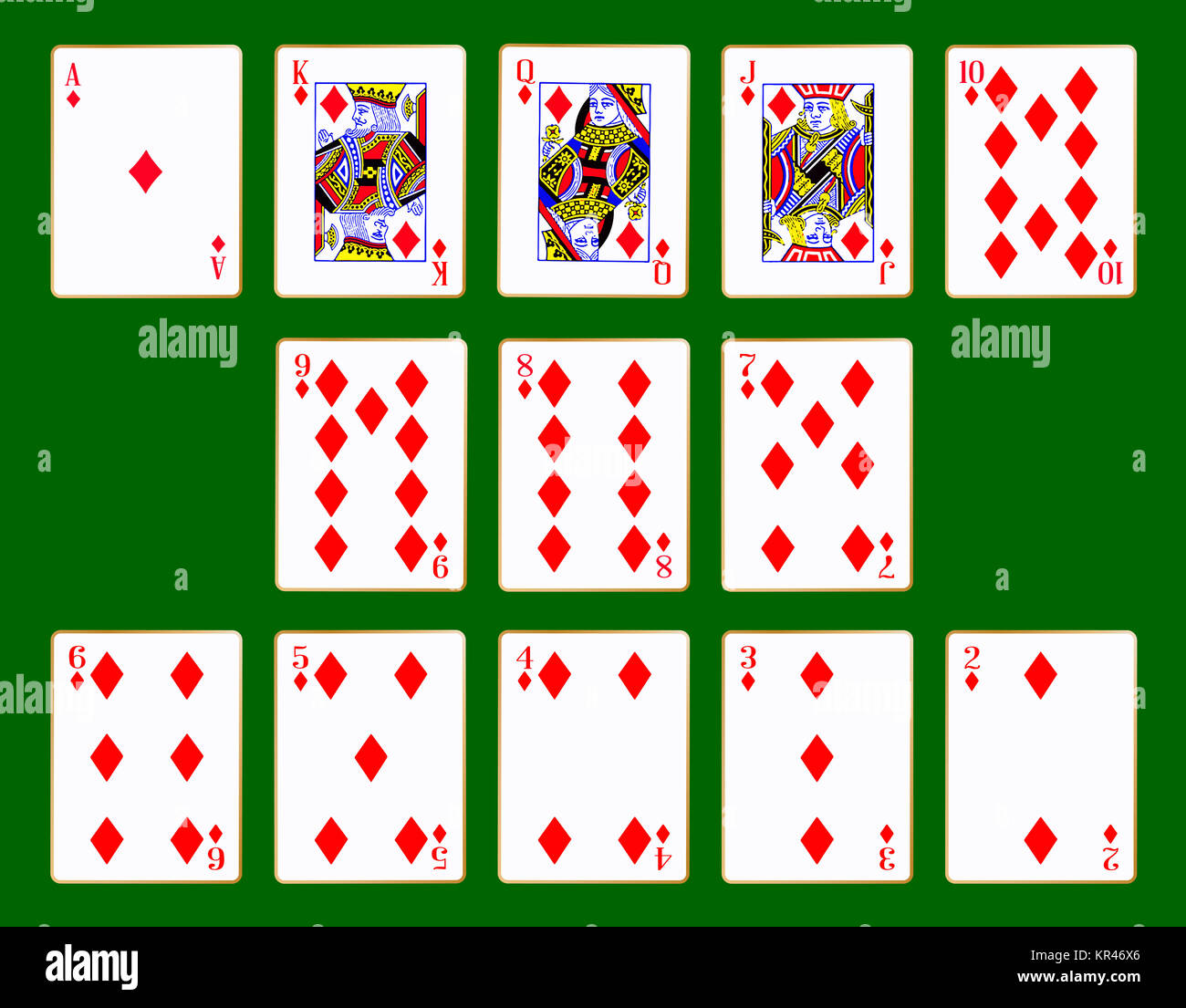 Two of diamonds playing card hi-res stock photography and images - Alamy