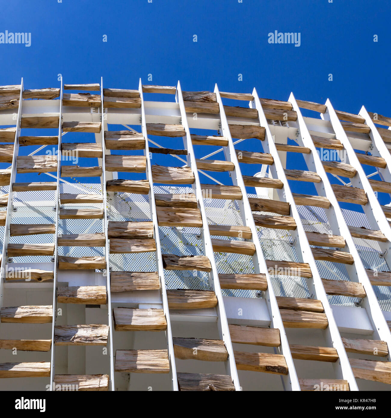 Modern building and blue sky Stock Photo - Alamy