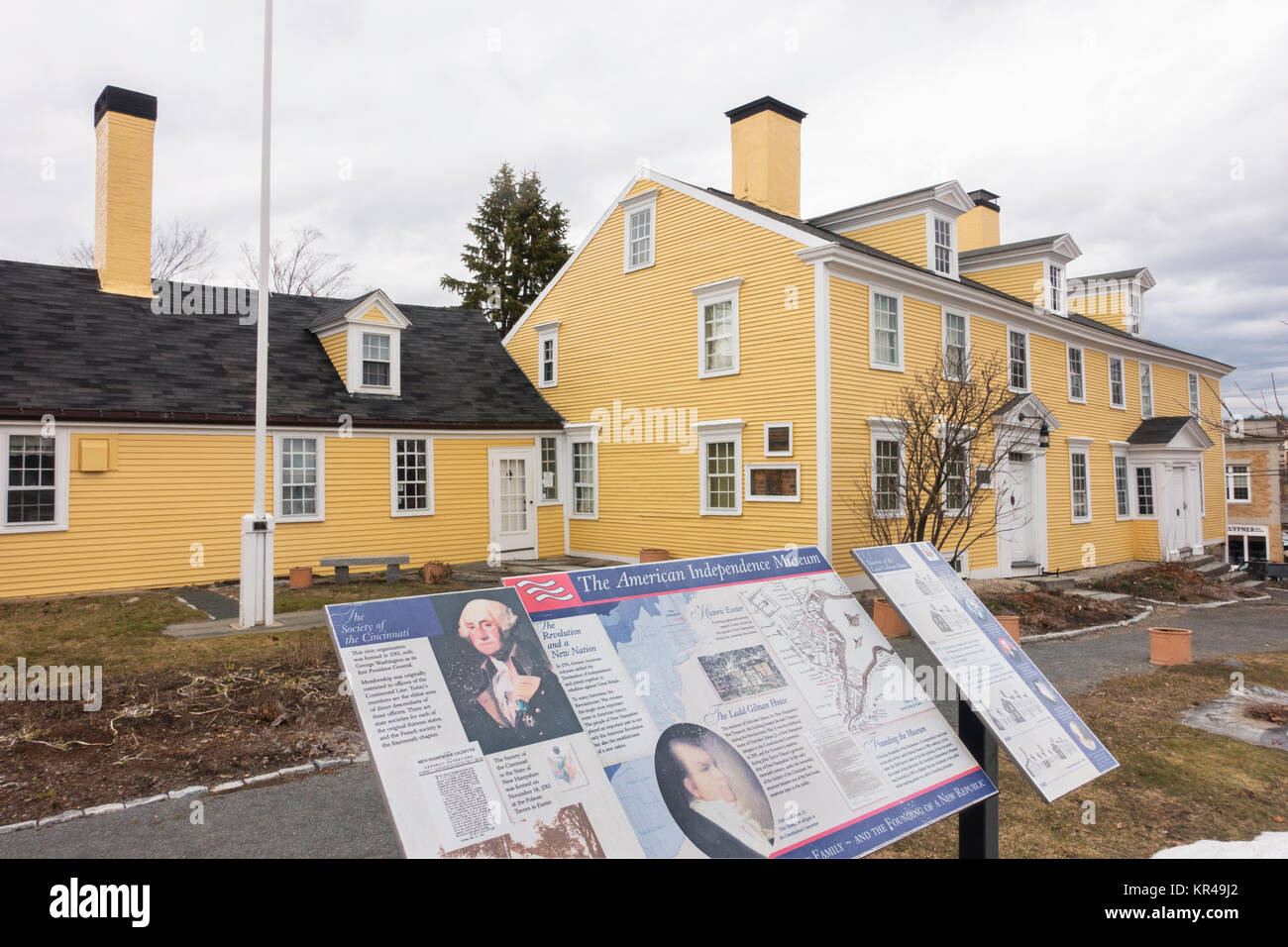 American Independence museum and Gilman Ladd house Exeter New Hampshire