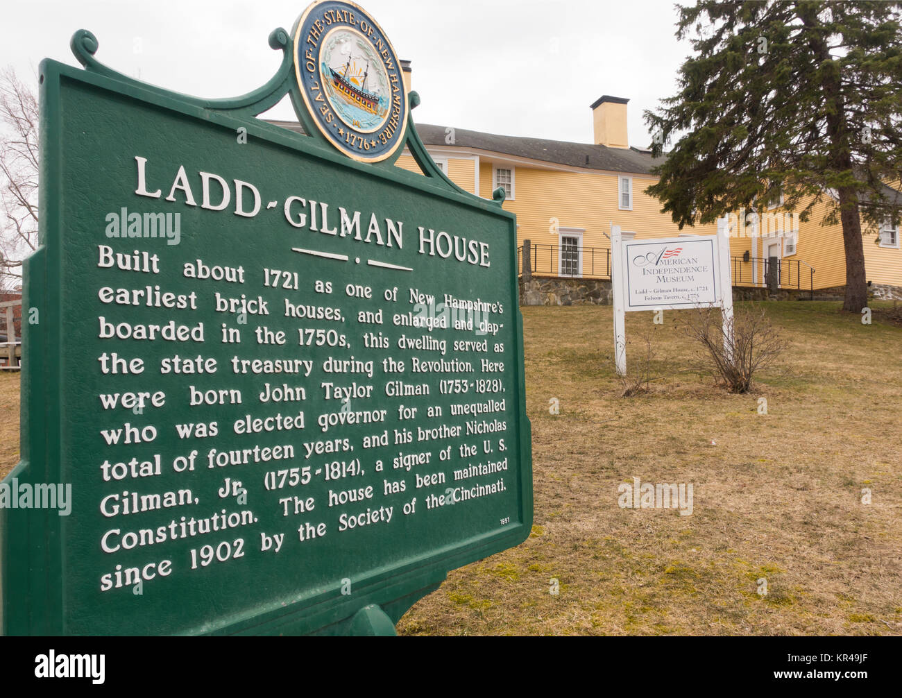 Ladd gilman house hi-res stock photography and images - Alamy